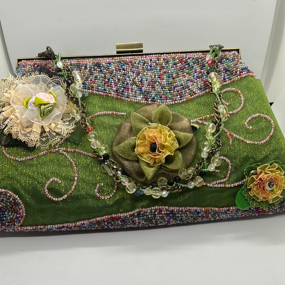 Beaded purse